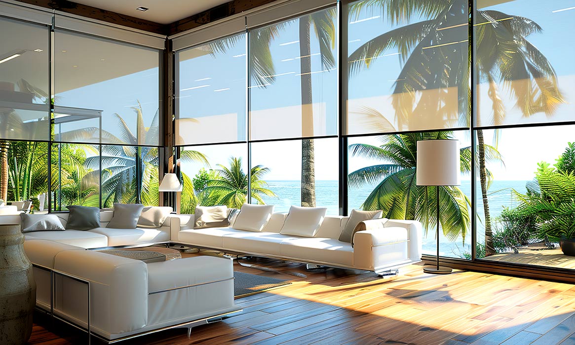 motorized drapes and blinds Vero Beach FL