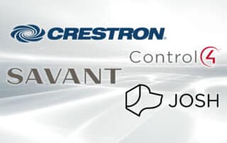 compare Crestron vs Control4 vs Savant vs Josh ai