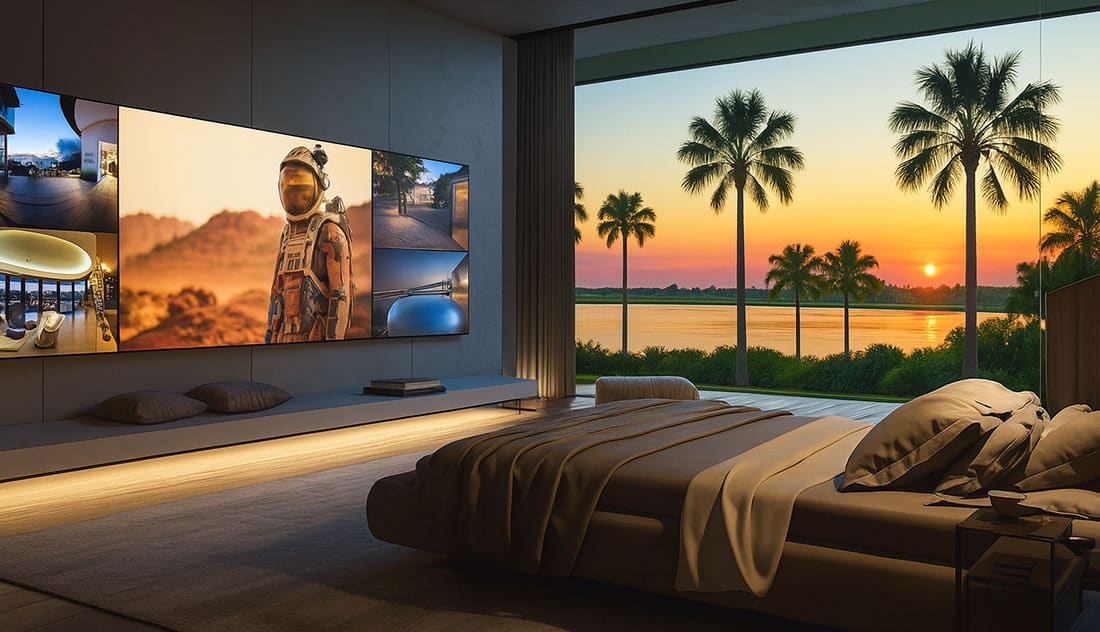 Big TV installation South Florida