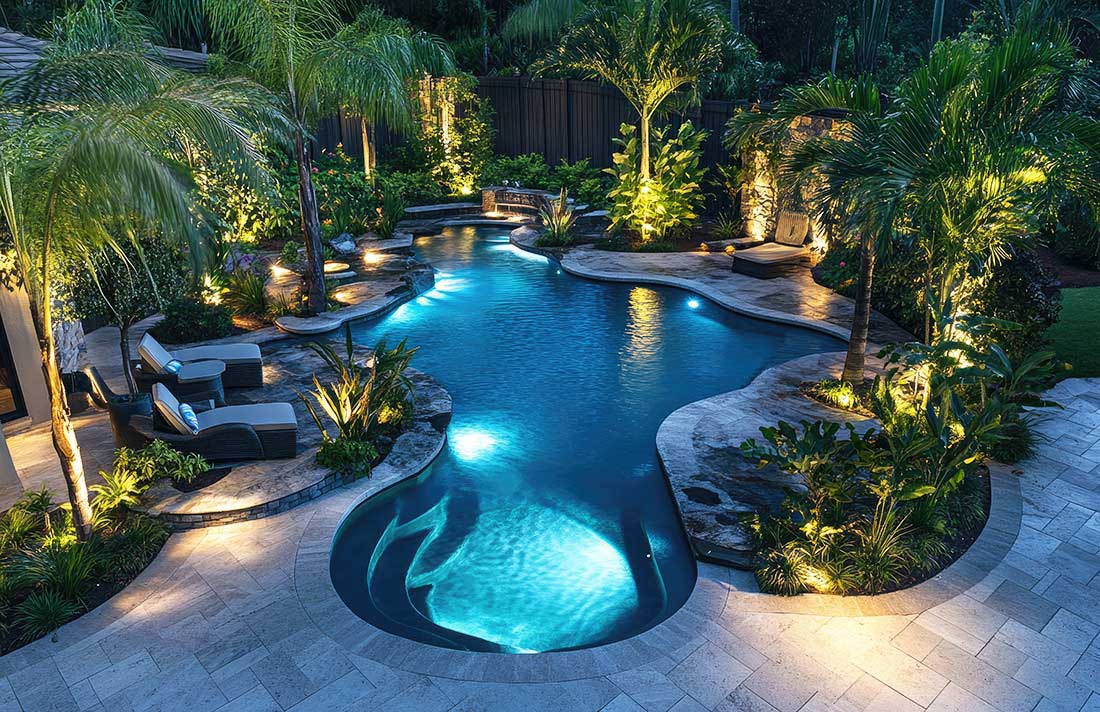 landscape lighting Boca Raton