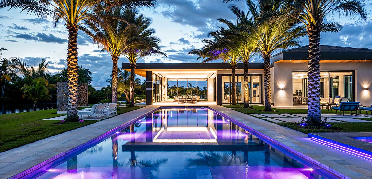 landscape lighting Jupiter Florida