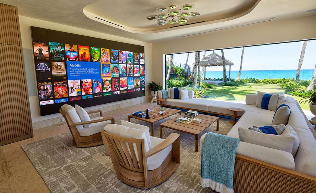 audio video wall systems and integration Palm Beach County Fl