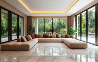Lutron lighting, shades, and blinds. Installation by Definitive Electronics in Palm Beach, Jupiter, and Boca Raton FL