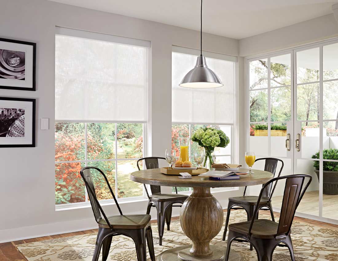 Lutron motorized window blinds