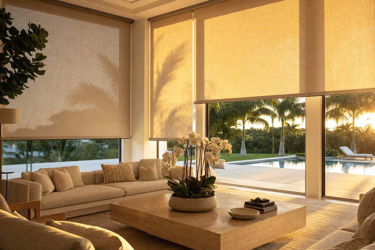 Crestron Shades and Blinds