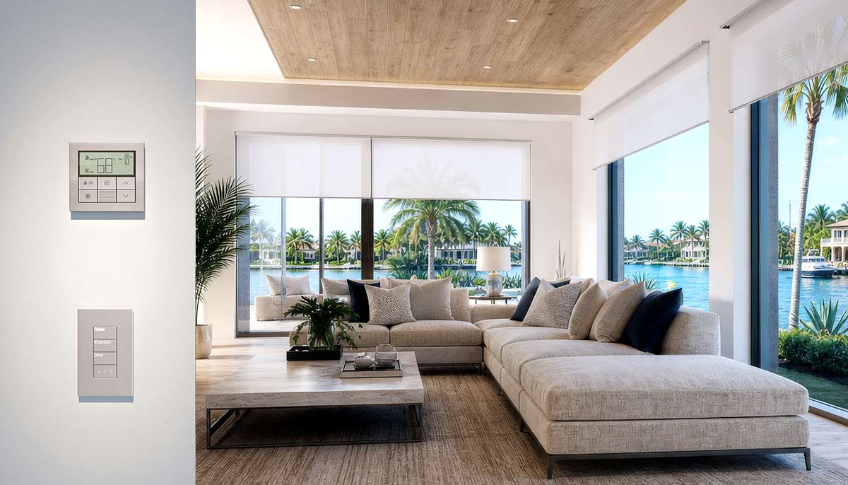 Lutron Palladiom Keypads and Shading Lutron Palladiom Keypads and Shading