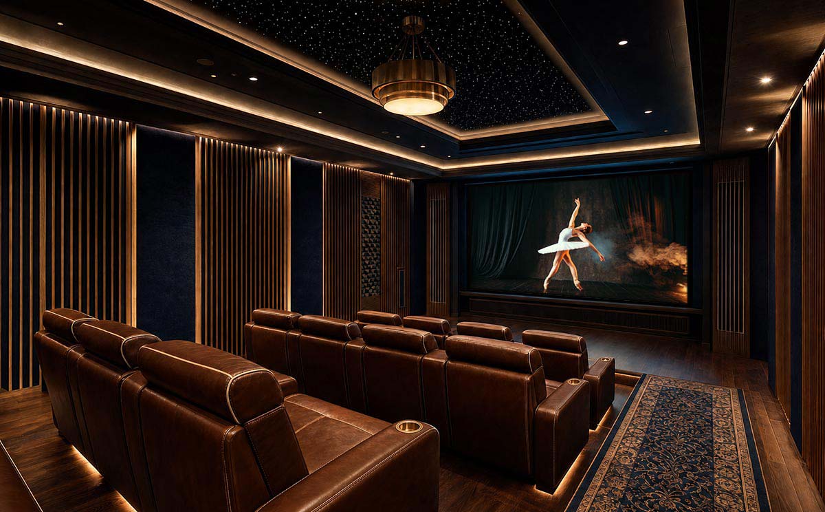 Luxury Home Theater Design Planning