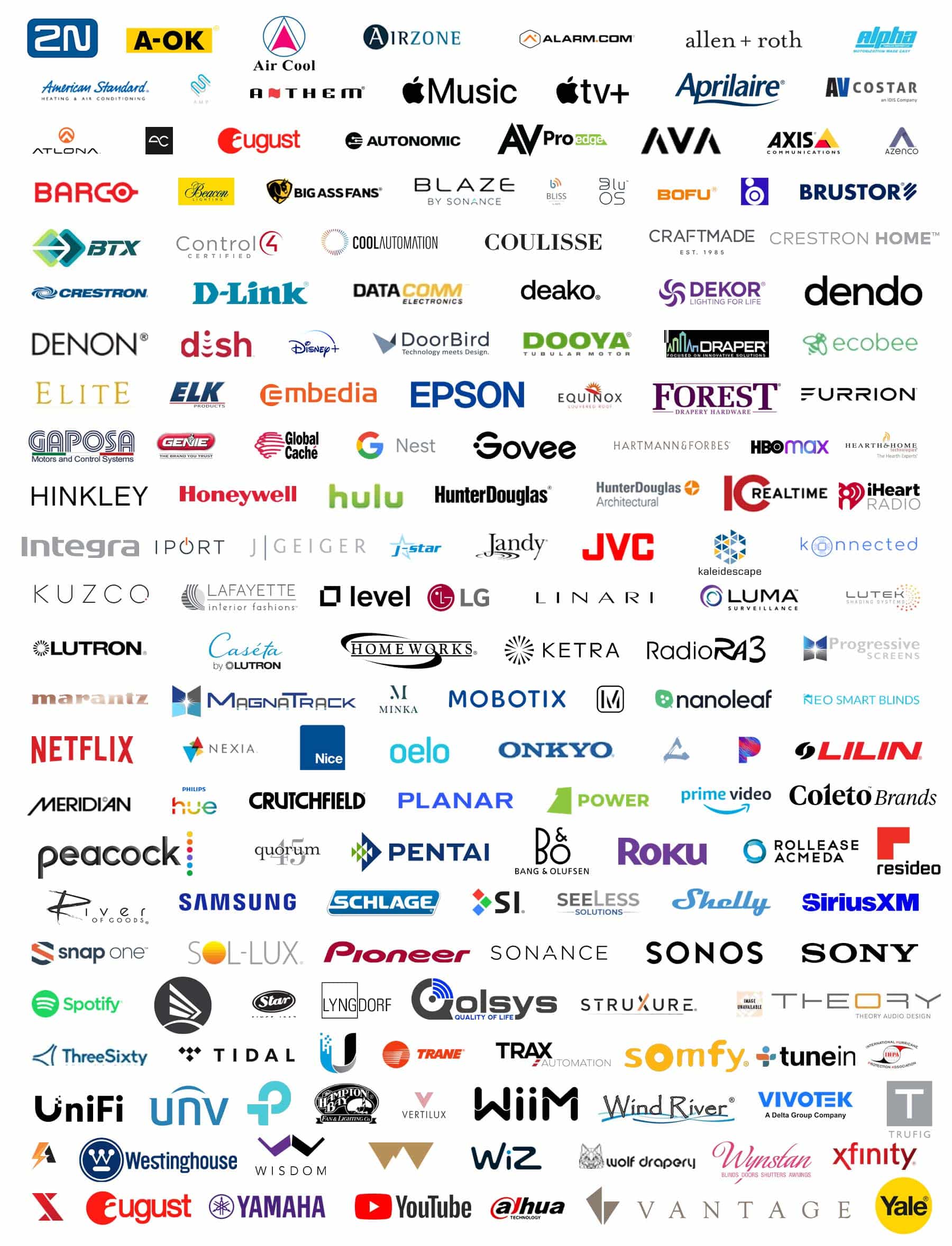 Josh.ai Integration with Smart Home Brands and Products Josh.ai Integration with Smart Home Brands and Products