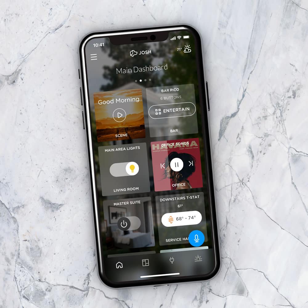 Josh App - Josh.ai Smart Phone App - one app for the entire home